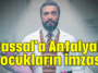 Gassal'a Antalyalı çocukların imzası