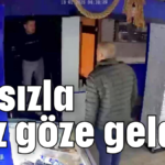 Hırsızla göz göze geldi!