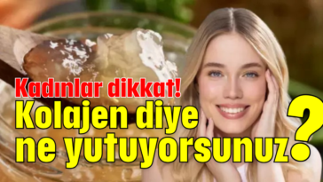 Kadınlar dikkat! Kolajen diye ne yutuyorsunuz?