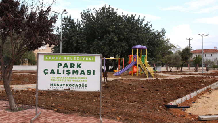 Kepez'den eş zamanlı 3 yeni park