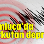 Kumluca'da korkutan deprem