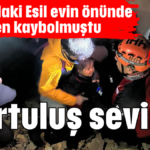 Kurtuluş sevinci