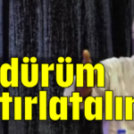 Müdürüm hatırlatalım!