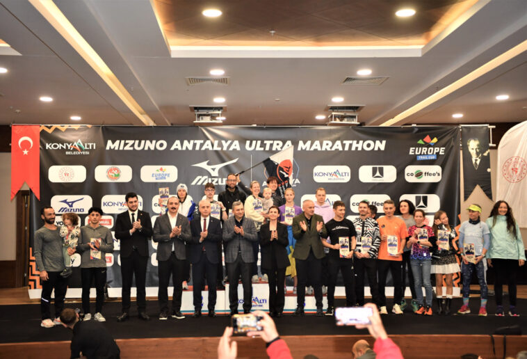 Nefes kesen maratonun ödül töreni yapıldı