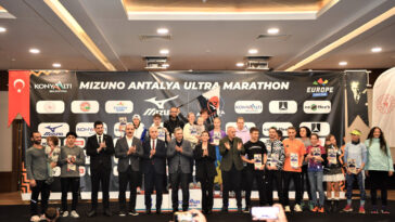 Nefes kesen maratonun ödül töreni yapıldı