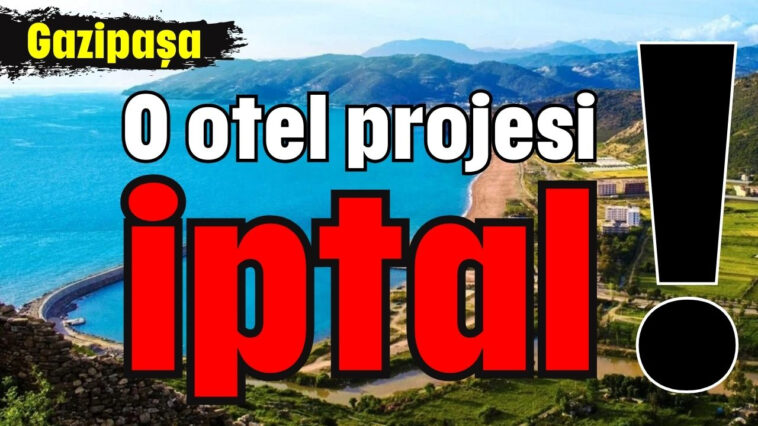 O otel projesi iptal!