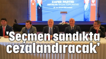 'Seçmen sandıkta cezalandıracak'