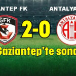 Seri Gaziantep'te sona erdi  2-0