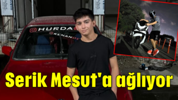 Serik Mesut'a ağlıyor