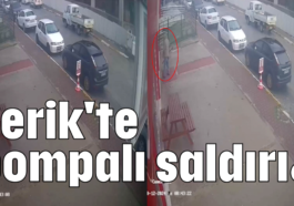 Serik'te pompalı saldırı!