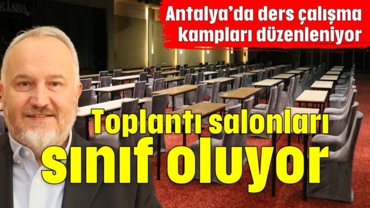 Toplantı salonları sınıf oluyor