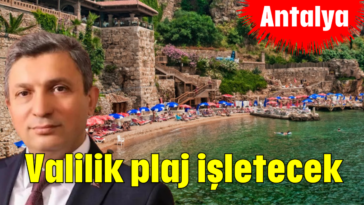 Valilik plaj işletecek