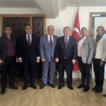 Çorumlu iş insanları Muratpaşa Kaymakamı ile bir araya geldi