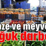 Sebze ve meyveye soğuk darbesi