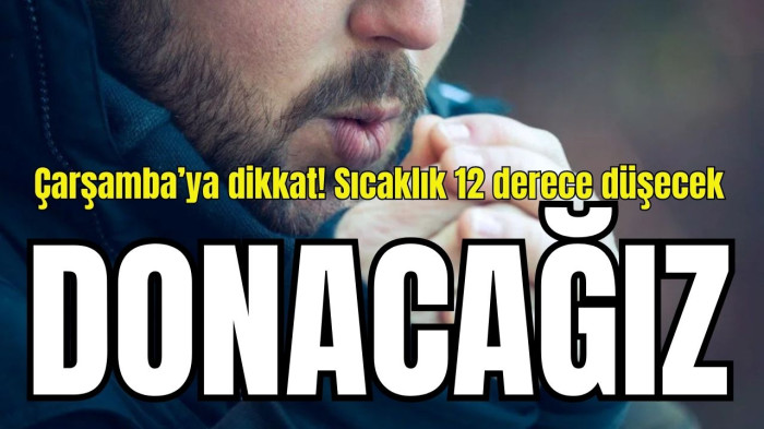 Çarşamba'ya dikkat! Antalya'da sıcaklık 12 derece düşecek
