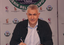 Serikspor'da yeni teknik patron Mehmet Altıparmak