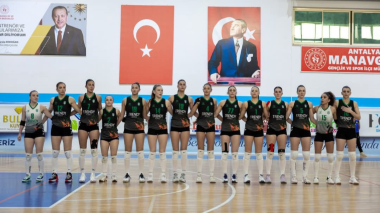 Voleybolda Manavgat Belediyespor çeyrek finalde sahne alıyor