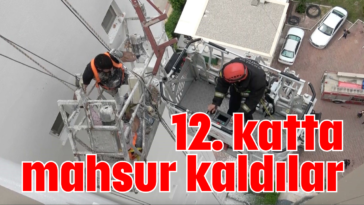 12. katta mahsur kaldılar