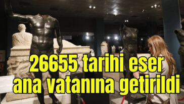 26665 tarihi eser ana vatanına getirildi