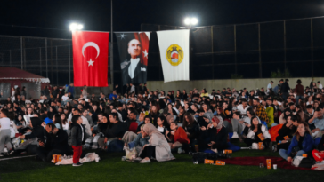 Alanya'da açık hava sinema festivali renkli görüntülerle sona erdi