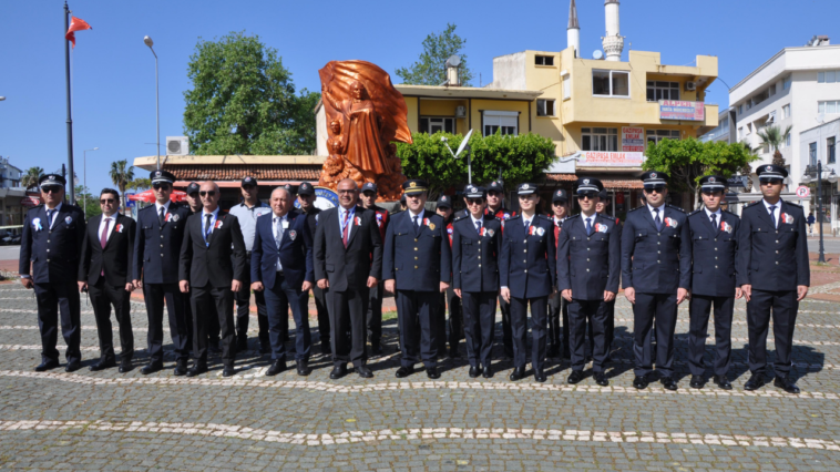 Gazipaşa'da Türk Polis Teşkilatı'nın 180'inci yılı için tören düzenlendi