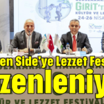 'Girit'ten Side'ye Lezzet Festivali' düzenleniyor