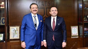 Hisarcıklıoğlu'ndan MATSO'ya ziyaret