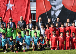 Kemer'de ilkokullar Arası Futbol Turnuvası düzenlendi