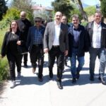 Kotan hafta sonunu kırsal mahallelerde geçirdi