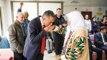 Manavgat'ta bayramlaşma töreni düzenlendi