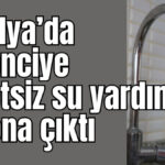 Öğrencilere 5 ton ücretsiz su yardımı 10 tona çıktı