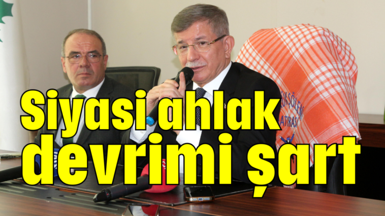 Siyasi ahlak devrimi şart